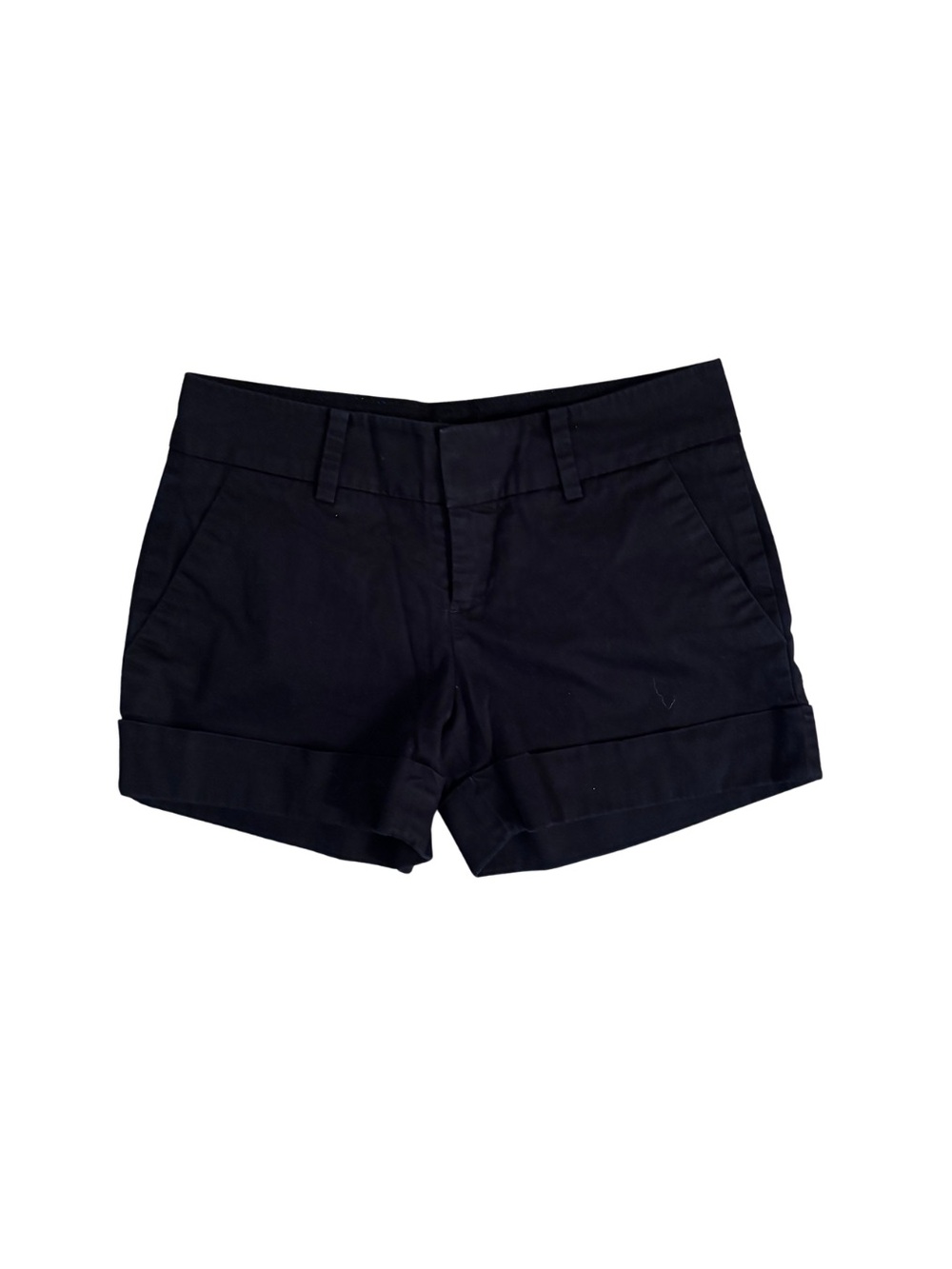Club Monaco Black Cuffed Shorts
